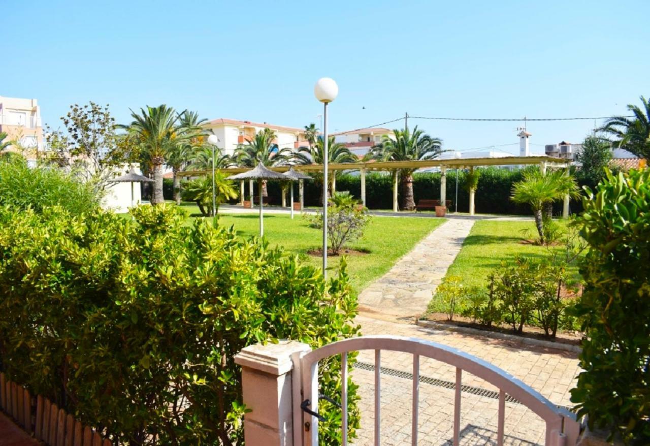 Apartamento Bajo Terraza Acceso Piscina Y 1ª Linea Playa Las Marinas Dénia Buitenkant foto