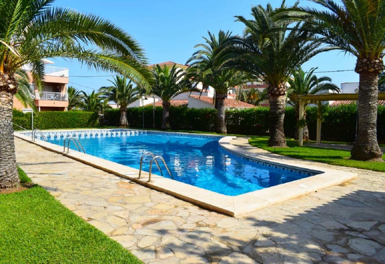 Apartamento Bajo Terraza Acceso Piscina Y 1ª Linea Playa Las Marinas Dénia Buitenkant foto